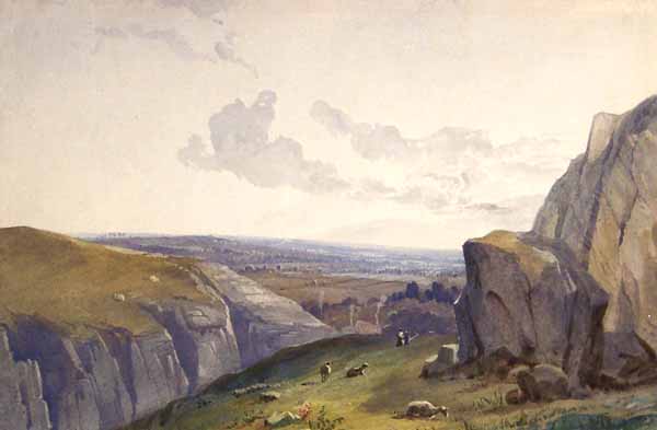 The Cheddar Cliffs, Somerset
